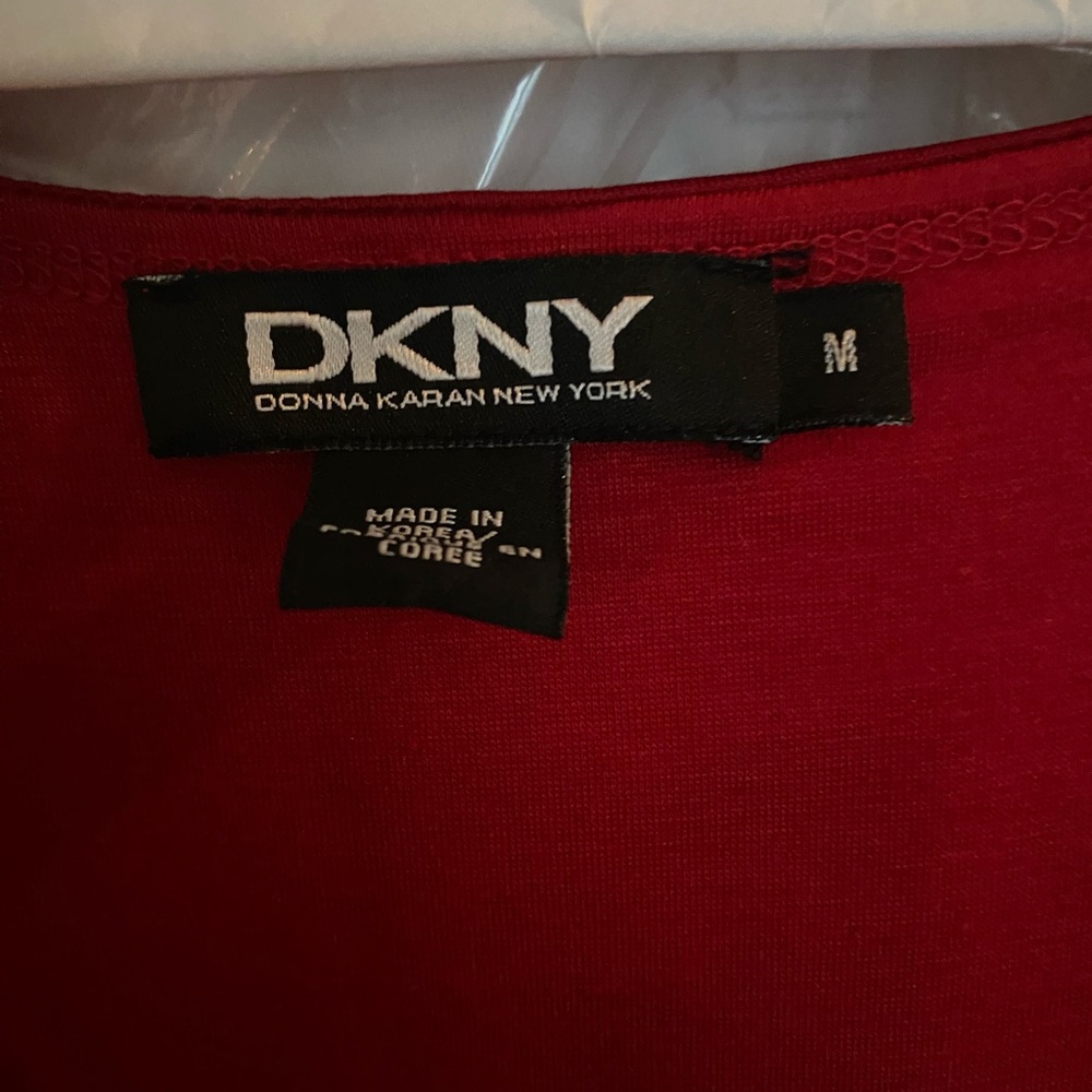 DKNY red dress